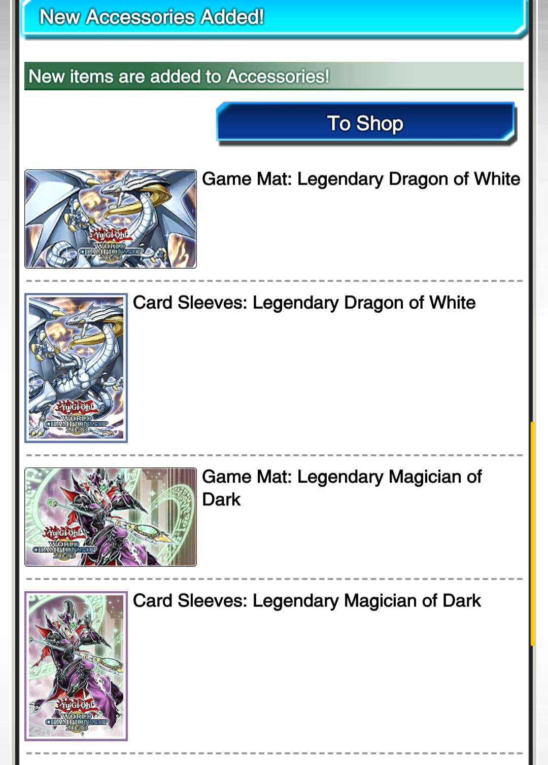 [Duel Links] YuGiOh! World Championship 2023 Duel