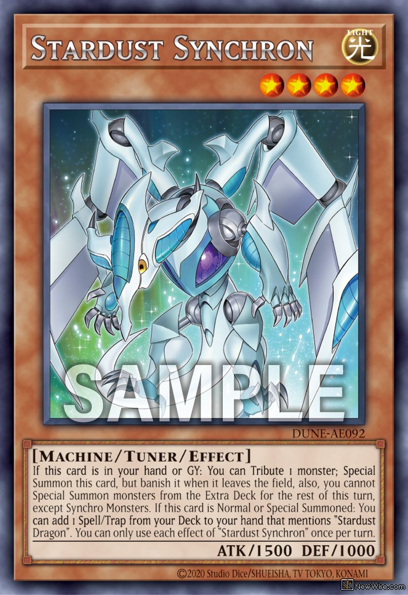 YGOrganization | Additional Cards & Adjusted Rarities [DUNE-AE]