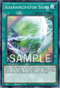 “Adamancipator” Spells & Traps! [CR13-AE]