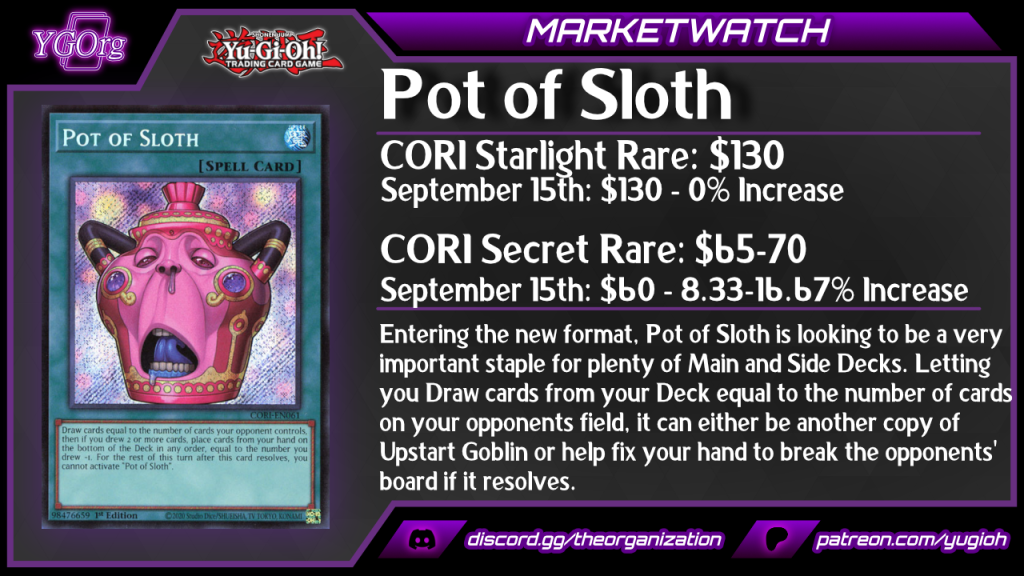 [MW] The New Format Market Is Already In Effect
