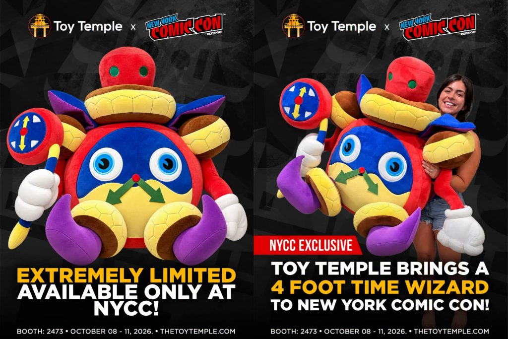 [MERCHANDISE] 4 foot Giant Plush of Time Wizard to be a New York Comic Con Exclusive