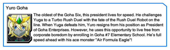 Yuro Goha's profile from Duel Links