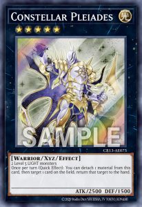 “Constellar” & “Tellarknight” Xyz Hit Asian English [CR13-AE]