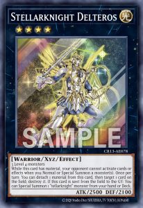 “Constellar” & “Tellarknight” Xyz Hit Asian English [CR13-AE]
