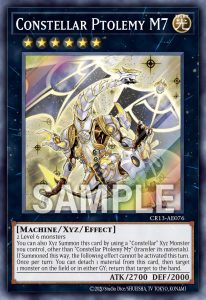 “Constellar” & “Tellarknight” Xyz Hit Asian English [CR13-AE]