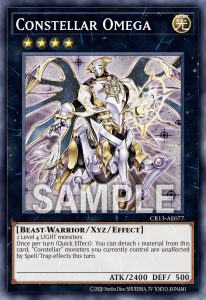 “Constellar” & “Tellarknight” Xyz Hit Asian English [CR13-AE]