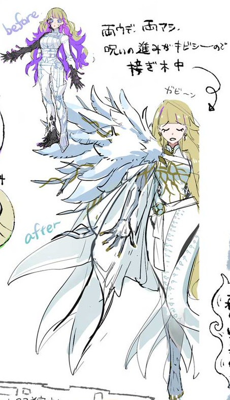 [Reference Art] Diabellze, Heiress of the Winter Raven’s Forest